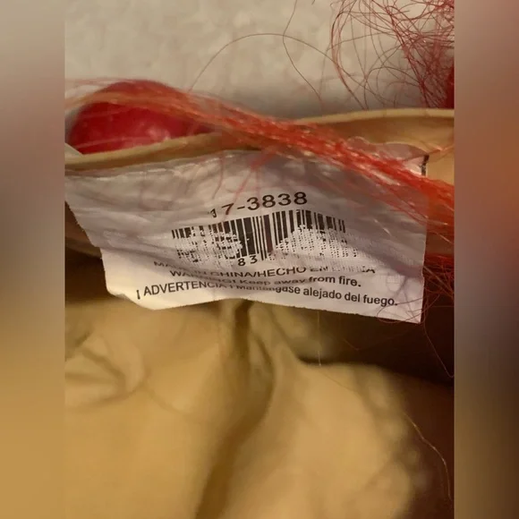 Multicolored Rubber Latex Clown Mask - Picture 8 of 9